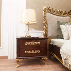 Wooden Noor Jahan Bed
