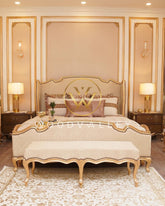 Halena Gold Bed Set