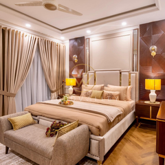 Brass Line Bed Set