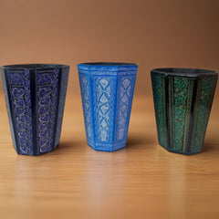 Naqshi Art Wooden Dustbin