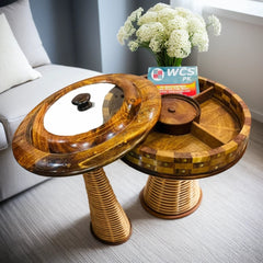 Wooden Dry Fruit Bowl