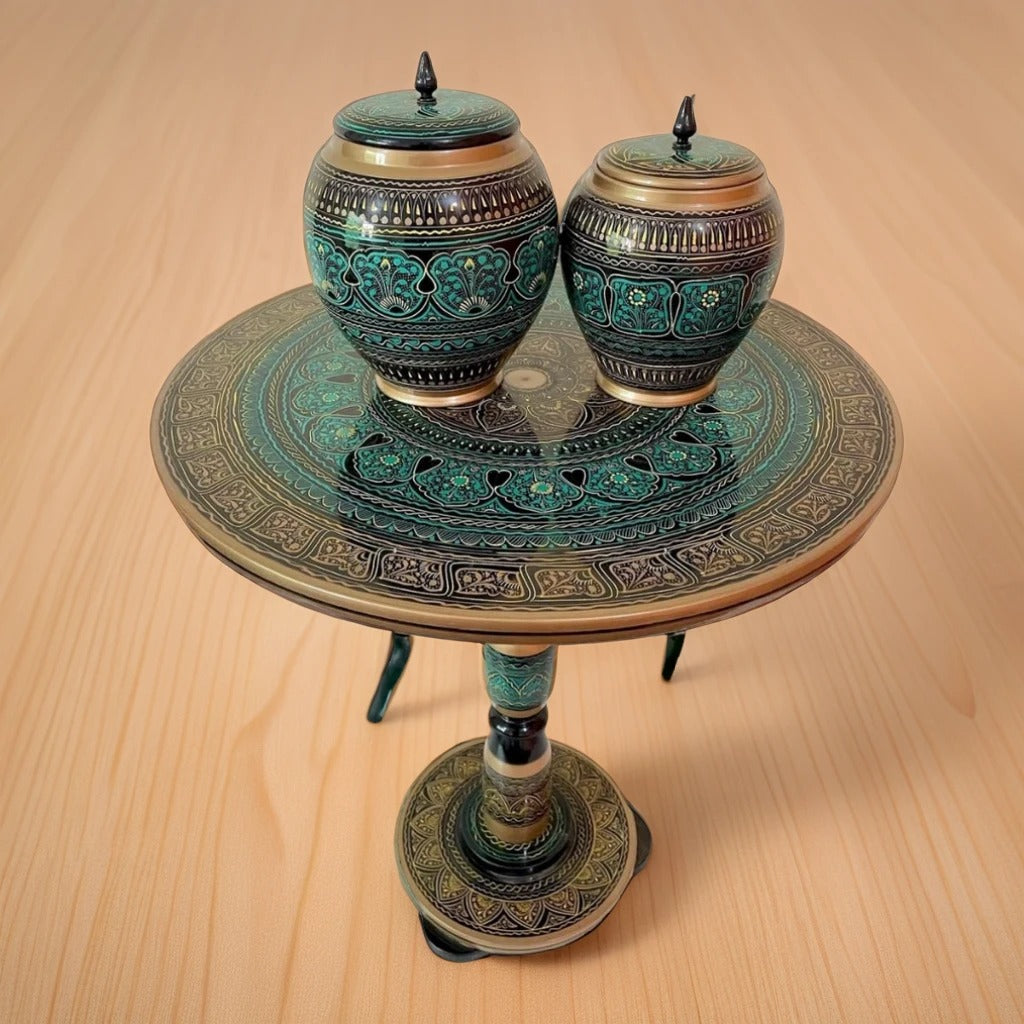 Naqshi Art Table - Multiple Colors