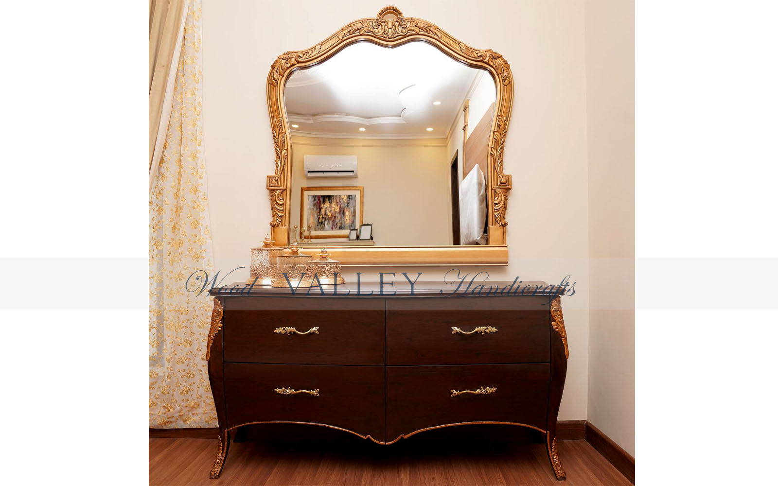Wooden demand Blossom Bed