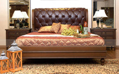 Wooden Calavidon Bed Set