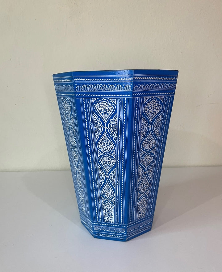Naqshi Art Wooden Dustbin