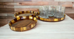 Wooden Plate Set