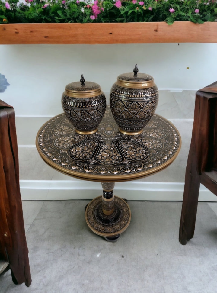 Naqshi Art Wooden Table