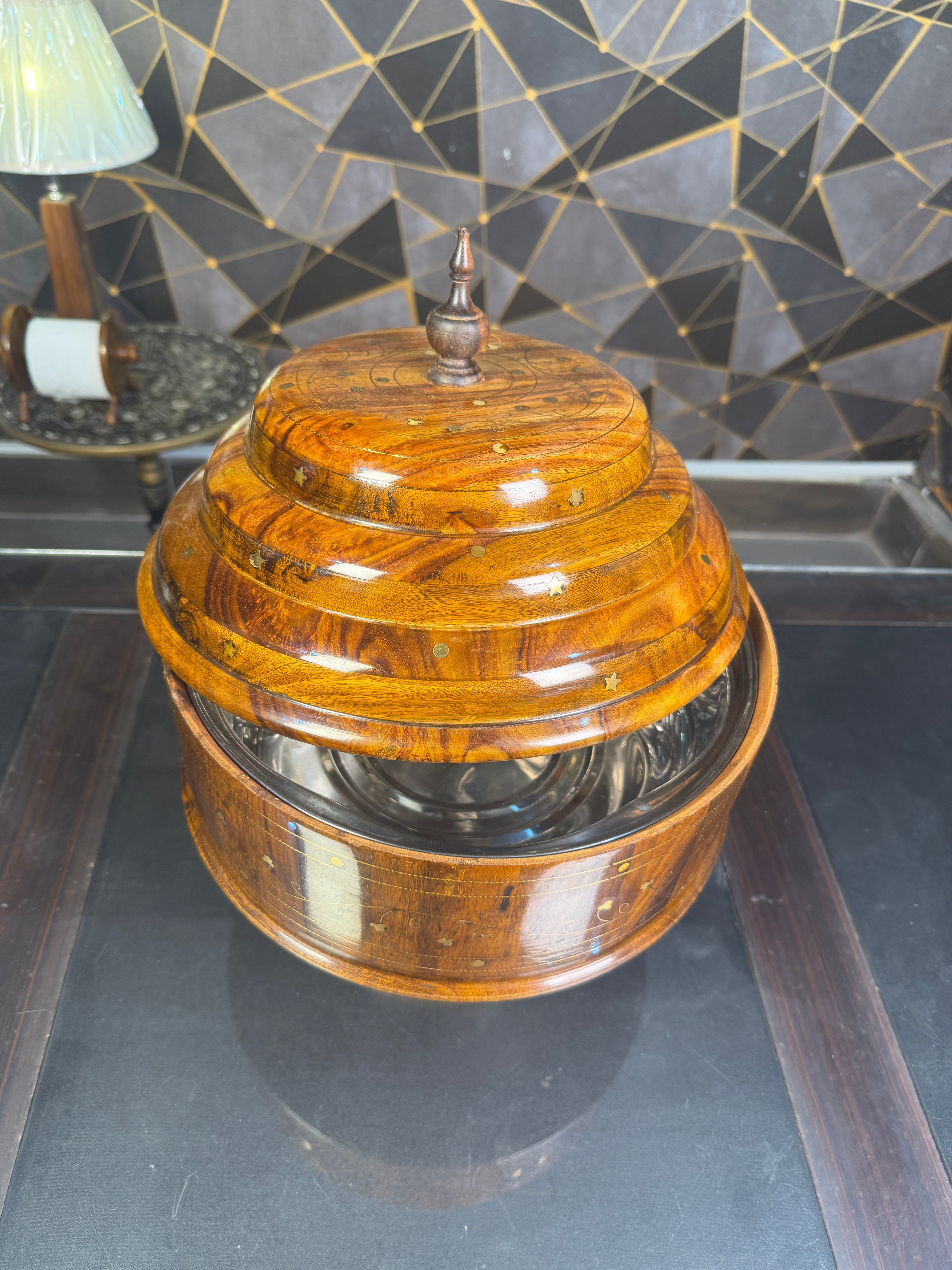 wooden buffet