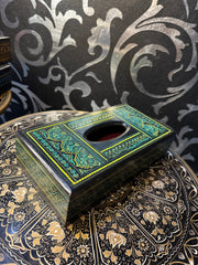 tissue box naqshi art