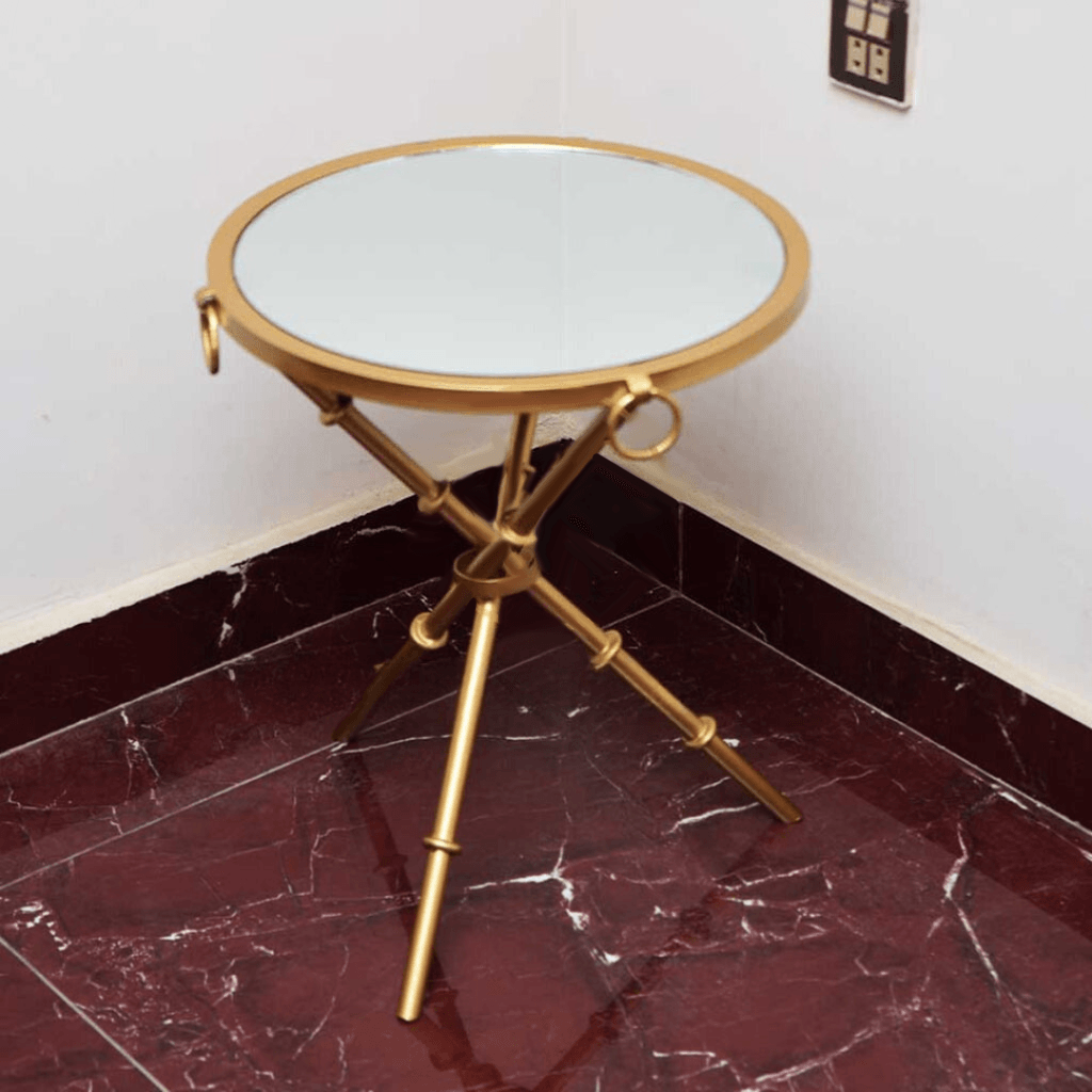 Golden Caesar Table - Kaif Kraft