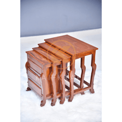 Wooden drawer Sardar Nesting Table Set Of 4