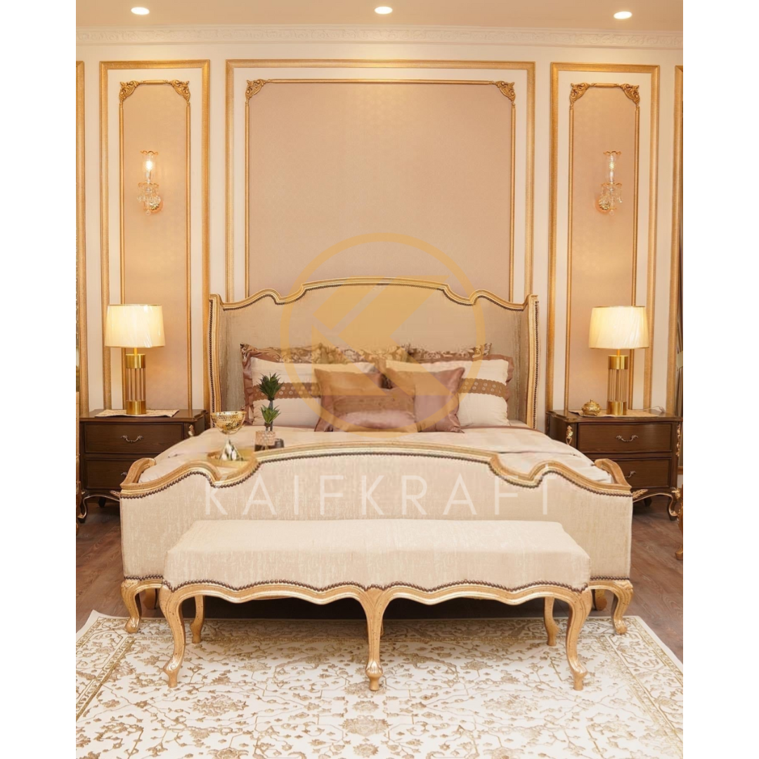 Halena Gold Bed Set