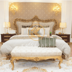 Wooden Noor Jahan Bed