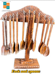 fork and spoons