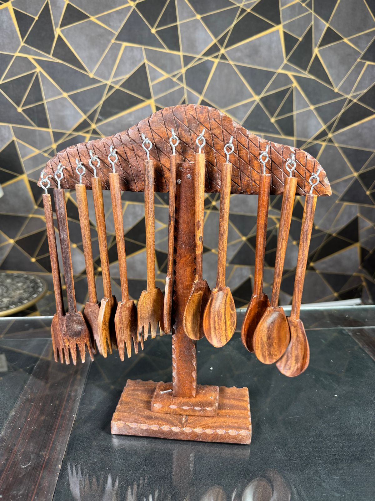 fork and spoons